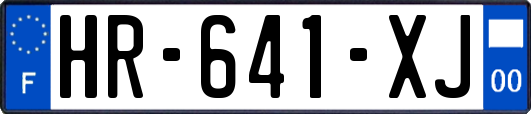 HR-641-XJ