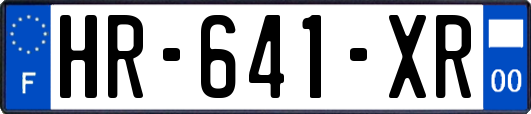 HR-641-XR
