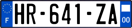 HR-641-ZA