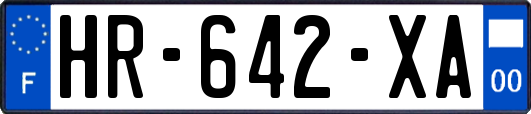 HR-642-XA