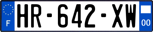 HR-642-XW