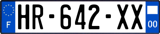 HR-642-XX