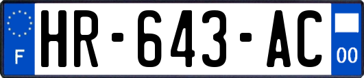 HR-643-AC