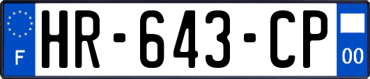 HR-643-CP