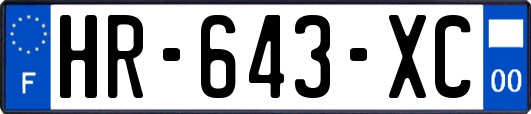 HR-643-XC