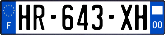 HR-643-XH