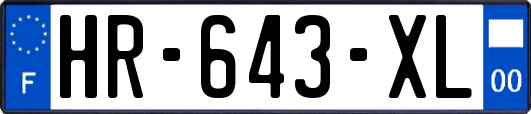 HR-643-XL