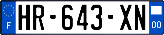 HR-643-XN