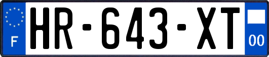 HR-643-XT