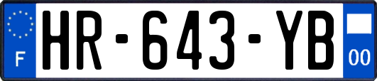HR-643-YB
