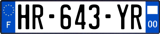 HR-643-YR