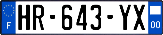 HR-643-YX