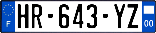HR-643-YZ