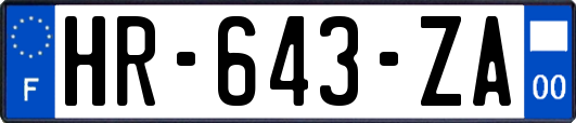 HR-643-ZA