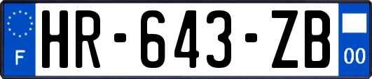HR-643-ZB