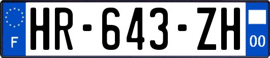 HR-643-ZH