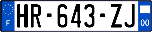 HR-643-ZJ