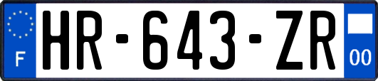 HR-643-ZR