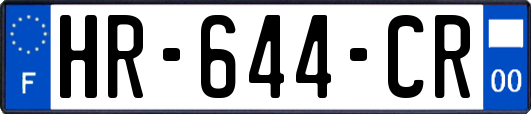 HR-644-CR