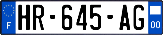 HR-645-AG
