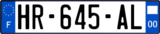 HR-645-AL