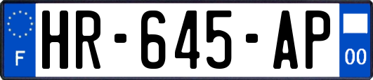 HR-645-AP