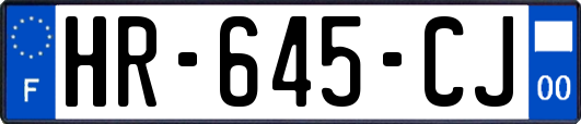 HR-645-CJ