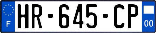 HR-645-CP