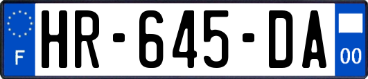 HR-645-DA