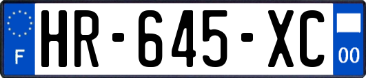 HR-645-XC