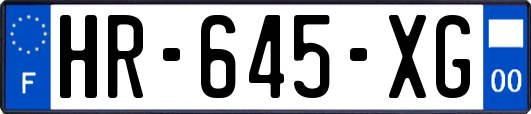 HR-645-XG