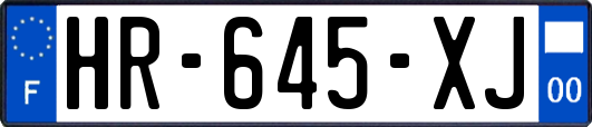 HR-645-XJ