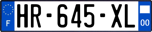 HR-645-XL