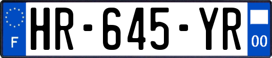 HR-645-YR