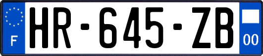 HR-645-ZB