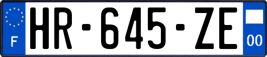HR-645-ZE