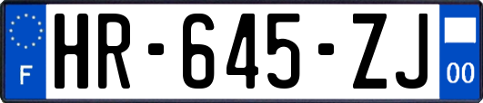 HR-645-ZJ