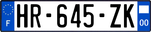 HR-645-ZK
