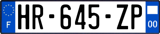 HR-645-ZP