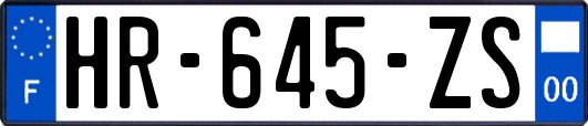 HR-645-ZS