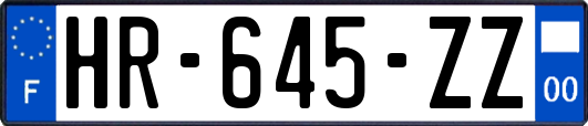 HR-645-ZZ