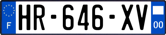 HR-646-XV