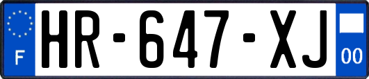 HR-647-XJ