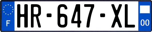 HR-647-XL
