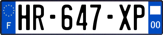 HR-647-XP