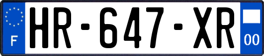 HR-647-XR