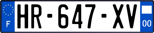 HR-647-XV