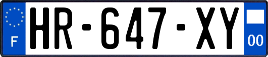 HR-647-XY