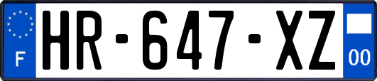 HR-647-XZ