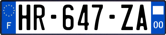 HR-647-ZA
